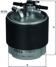 Топливный фильтр Mahle. Артикул KL 440/18