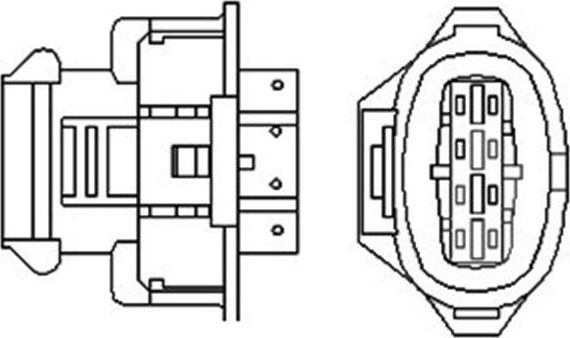 Лямбда-зонд (кислородный датчик) Magneti Marelli. Артикул 466016355008