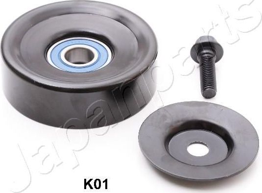 Направляющий (ведущий) ролик приводного поликлинового ремня Japanparts. Артикул RP-K01