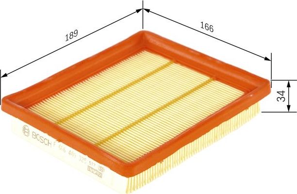 Воздушный фильтр Bosch. Артикул F 026 400 325