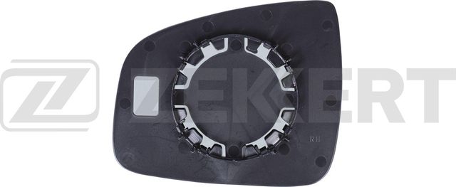 Зеркальное стекло бокового зеркала Zekkert. Артикул SP-1017