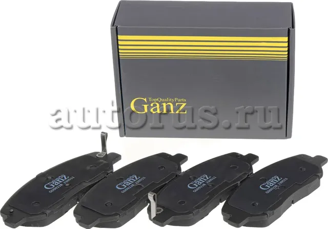Колодки торм.пер. (Ganz). Артикул GIJ09228