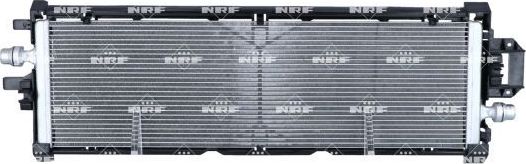 Радиатор охлаждения двигателя NRF (алюминий). Артикул 550280