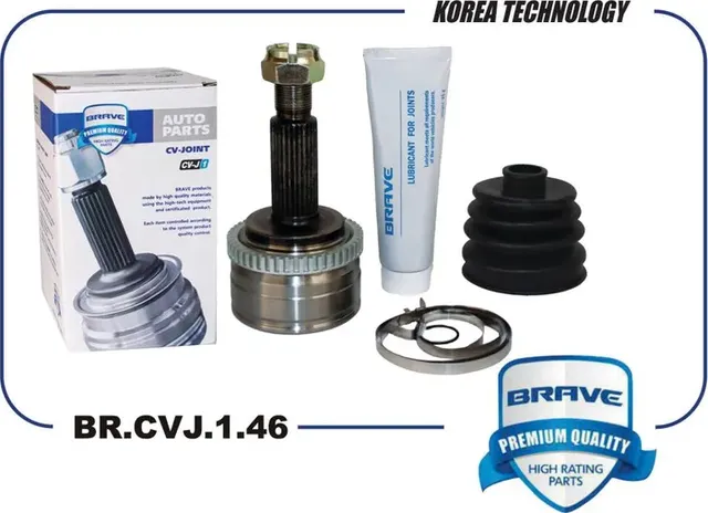 Шрус внешний 49500-1H010 BR.CVJ.1.46 Kia Ceed 06- MT ABS (Brave). Артикул BRCVJ146