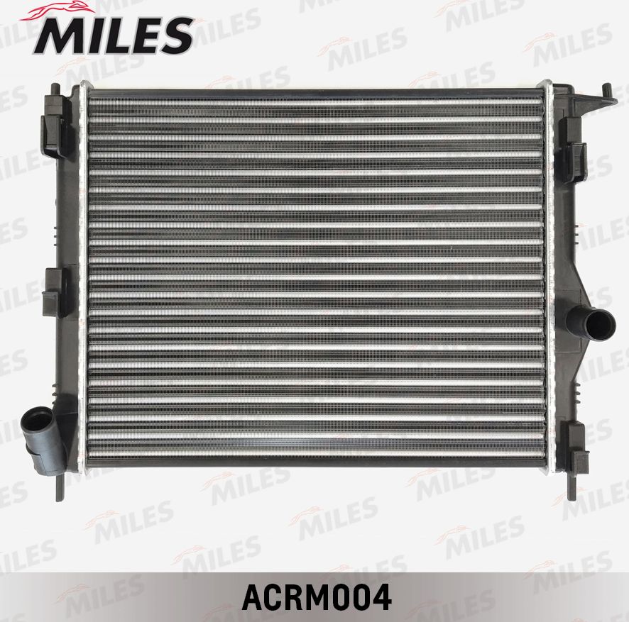Радиатор охлаждения двигателя Miles для Renault Logan II 2008-2026. Артикул ACRM004
