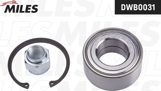 Ступичный подшипник (комплект) Miles передний для Citroen DS3 I 2009-2015. Артикул DWB0031