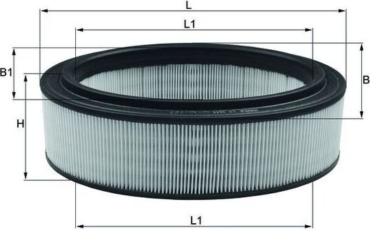 Воздушный фильтр Mahle-Knecht. Артикул LX 2844