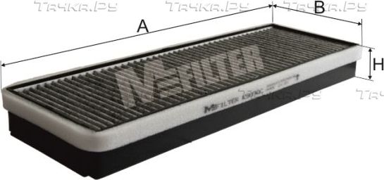 Салонный фильтр MFilter для Mercedes-Benz Actros MP2 2002-2008. Артикул K 9030C