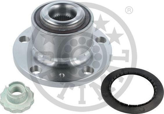 Ступица колеса с интегрированным подшипником Optimal передняя для Skoda Roomster I 2006-2015. Артикул 101109