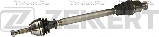 Полуось (привод в сборе, приводной вал) Zekkert. Артикул AW-4650