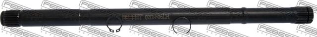 Полуось (привод в сборе, приводной вал) Febest передняя левая для Nissan Almera N16 2000-2006. Артикул 0212-N16LH