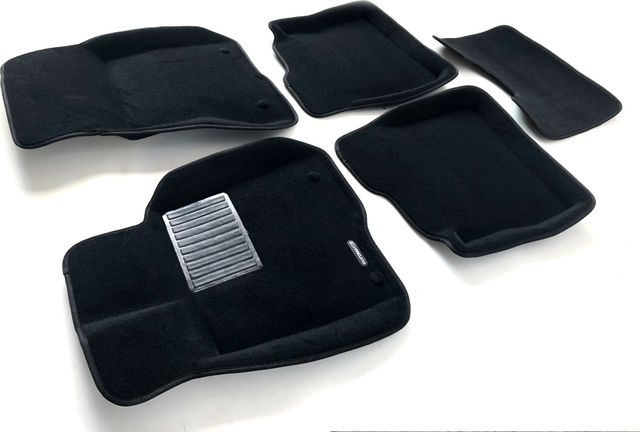 Коврики текстильные Euromat 3D Business для салона Mercedes-Benz S-Class W221 длинная база 2010-2013. Артикул EMC3D-003504