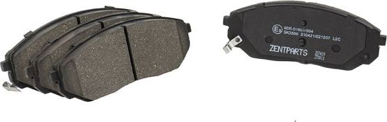 Тормозные колодки Zentparts. Артикул Z07419