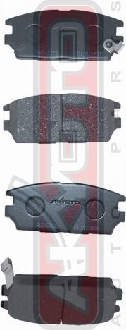 Тормозные колодки Akyoto Packing AKYOTO задние для Mitsubishi Lancer VII 1998-1998. Артикул AKD-3272