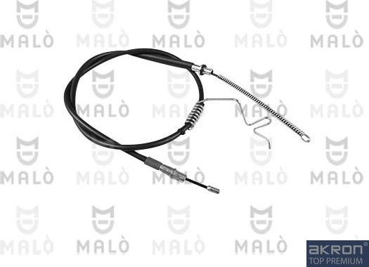 Трос ручника (тросик ручного тормоза) Malò задний левый для Ford Transit VI 2000-2006. Артикул 26369