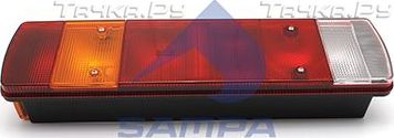 Фонарь задний Sampa правый для Volvo  FM12 1999-2001. Артикул 034.358