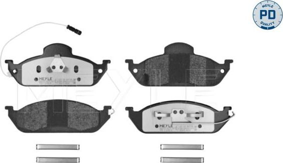Тормозные колодки Meyle PD. Артикул 025 231 9317/PD