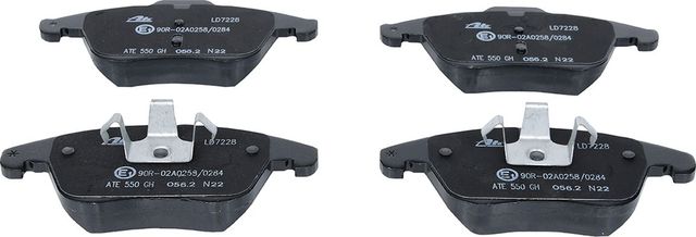 Тормозные колодки ATE Ceramic. Артикул 13.0470-7228.2