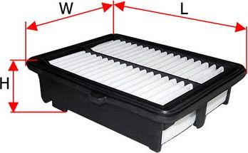 Воздушный фильтр Sakura. Артикул A-90170