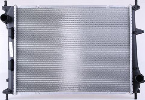 Радиатор охлаждения двигателя Nissens для Fiat Multipla I 1999-2010. Артикул 617867