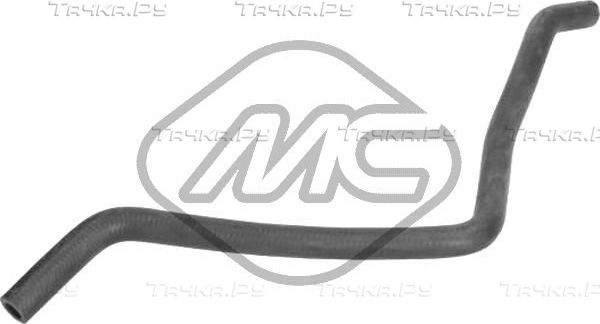Патрубок радиатора (системы охлаждения) Metalcaucho. Артикул 94382