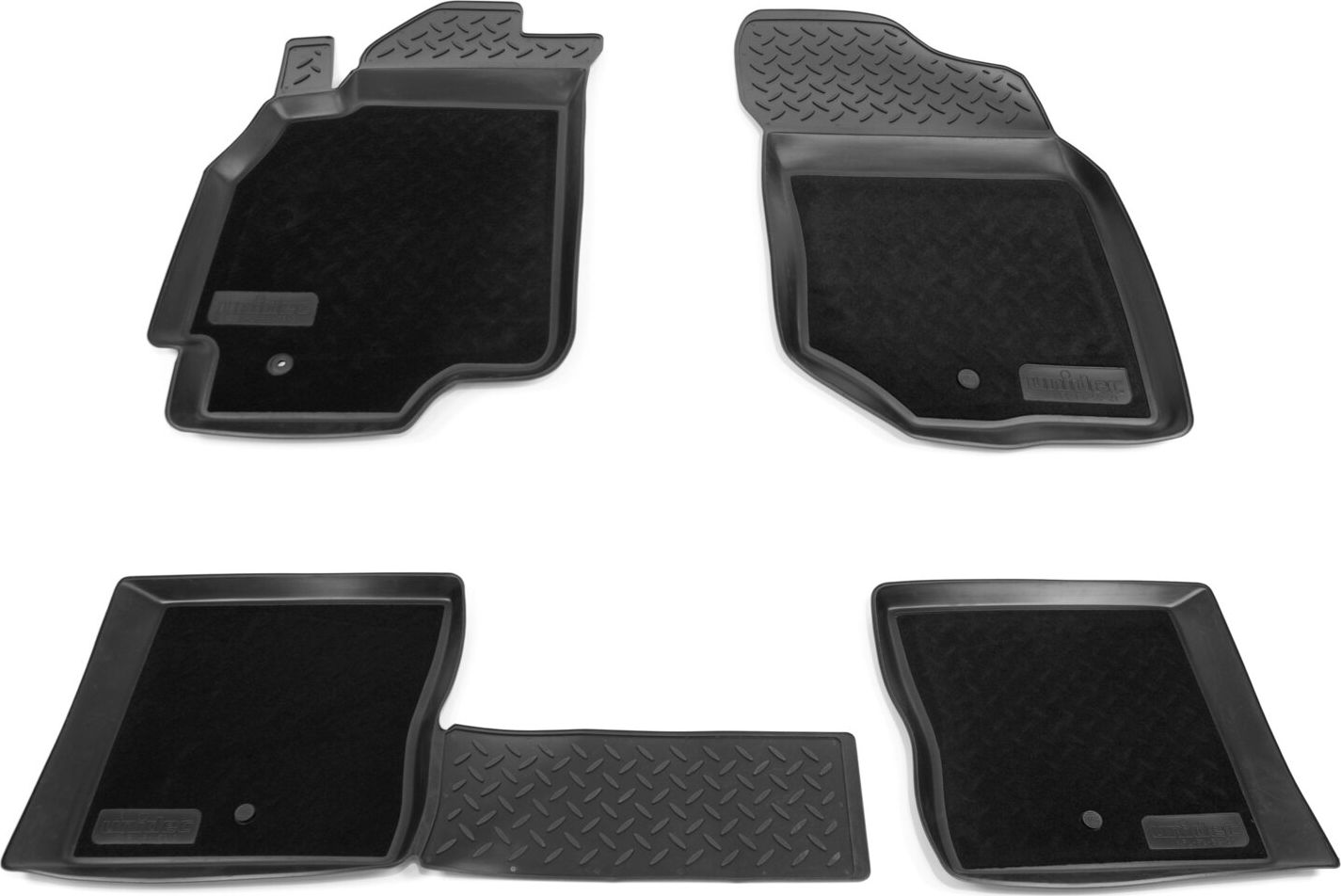 Коврики комбинированные Норпласт для салона Mitsubishi Lancer 9 2003-2007. Артикул NPL-Po-59-21-CM