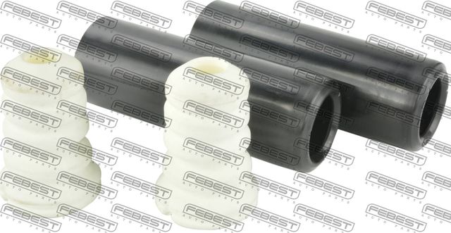 Комплект отбойников и пыльников амортизаторов (стоек) Febest. Артикул BMSHB-E90R-KIT