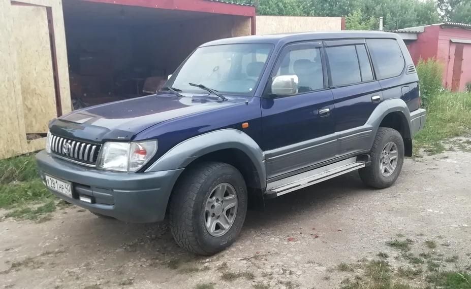 Дефлекторы Cobra Tuning для окон Toyota Land Cruiser Prado 90 1996-2002. Артикул T22596