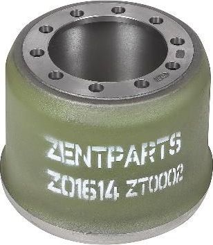 Тормозной барабан Zentparts. Артикул Z01614