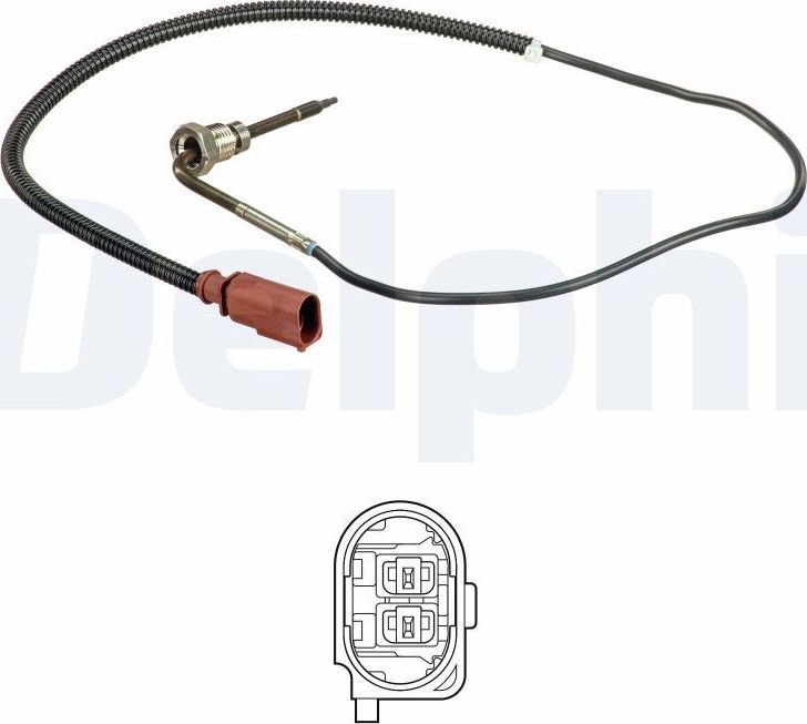Датчик температуры выхлопных газов Delphi. Артикул TS30160