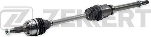 Полуось (привод в сборе, приводной вал) Zekkert передняя правая для Renault Kangoo II 2008-2025. Артикул AW-5364