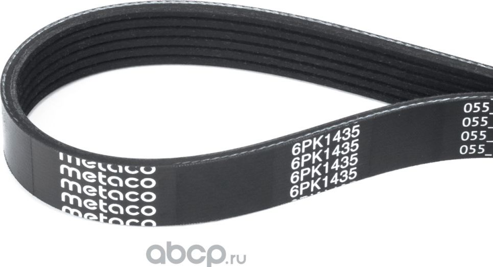 Ремень поликлиновой (Metaco). Артикул 6PK1435