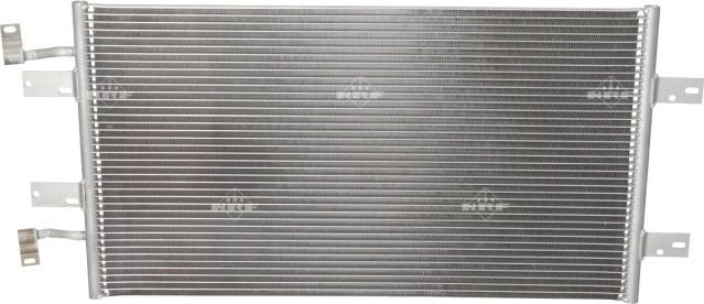 Радиатор кондиционера (конденсатор) NRF (алюминий). Артикул 35900
