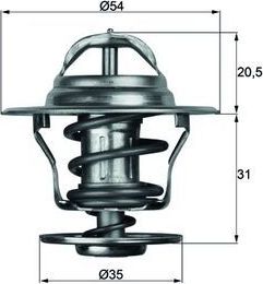 Термостат Mahle Behr для Ford Taunus I 1969-1976. Артикул TX 13 80D