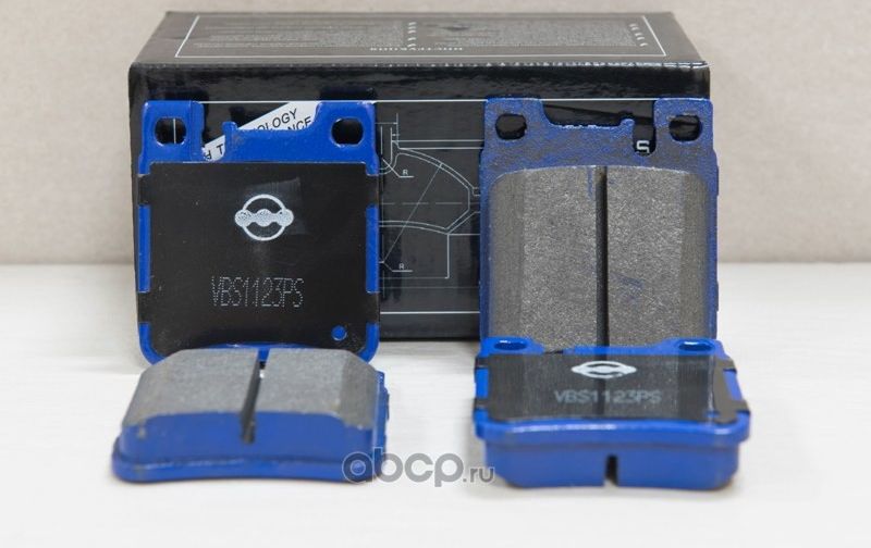 Задние колодки MB W202/W124/W210/W140 / Chrysler Crossfire (Vite). Артикул VBS1123PS
