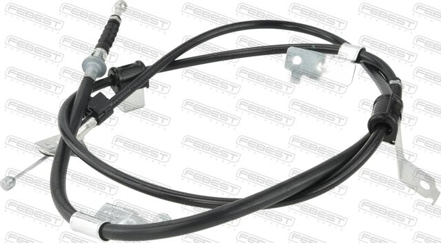 Трос ручника (тросик ручного тормоза) Febest. Артикул 01100-ZRE152LH