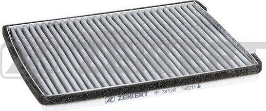 Салонный фильтр Zekkert. Артикул IF-3412K