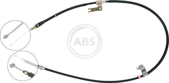 Трос ручника (тросик ручного тормоза) ABS задний левый для Suzuki Vitara I 1994-1999. Артикул K15947