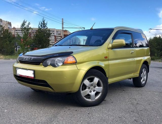 Дефлектор VT52 для капота Honda HR-V 1998-2005. Артикул HD16VT