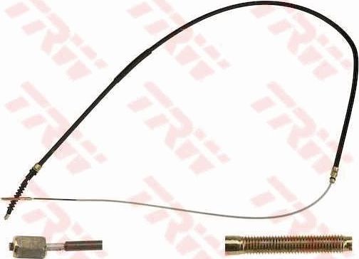 Трос ручника (тросик ручного тормоза) TRW задний правый/левый для BMW X5 I (E53) 2000-2006. Артикул GCH2647