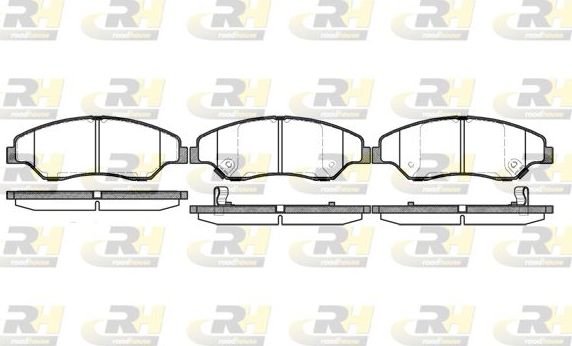 Тормозные колодки RoadHouse. Артикул 2739.02