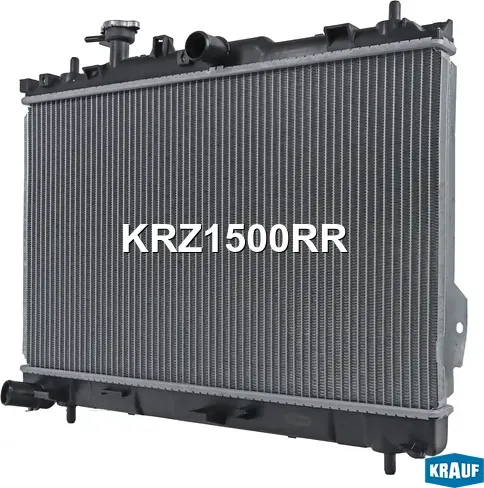 Радиатор системы охлаждения (Krauf). Артикул KRZ1500RR
