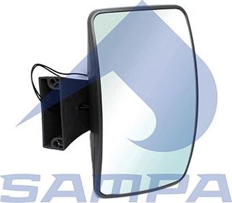Зеркало рампы Sampa. Артикул 022.121
