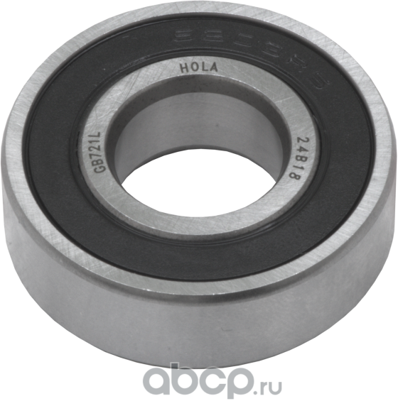 Подшипник генератора, электровентилятора, КПП, 17x40x12, LADA 2110-12 GAZ Gazon Next UAZ Patriot (Hola). Артикул GB721L