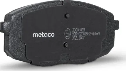 Колодки тормозные HYUNDAI/KIA I30/CEED 08- передн. (Metaco). Артикул 3000023