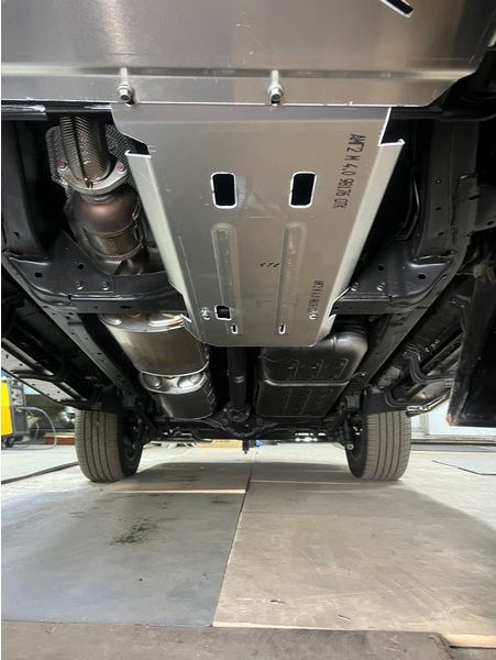 Защита алюминиевая ТСС (4 мм) для КПП и РК Haval H9 II 2024-2026. Артикул ZKTCC00717