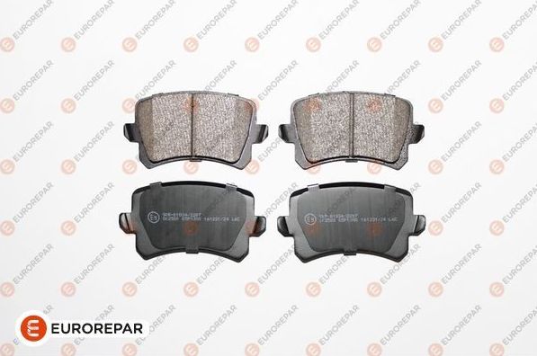 Тормозные колодки Eurorepar. Артикул 1623062680