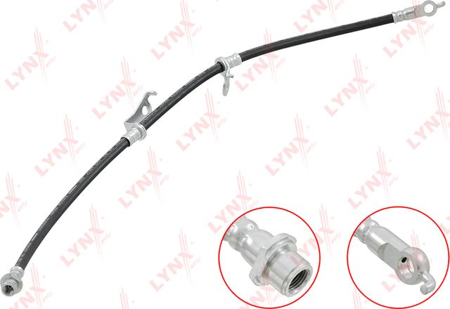 Тормозной шланг LYNXauto передний левый для Toyota Prius III 2011-2015. Артикул BL-3792