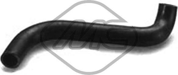 Патрубок радиатора (системы охлаждения) Metalcaucho верхний для Mercedes-Benz W123 1976-1985. Артикул 94139