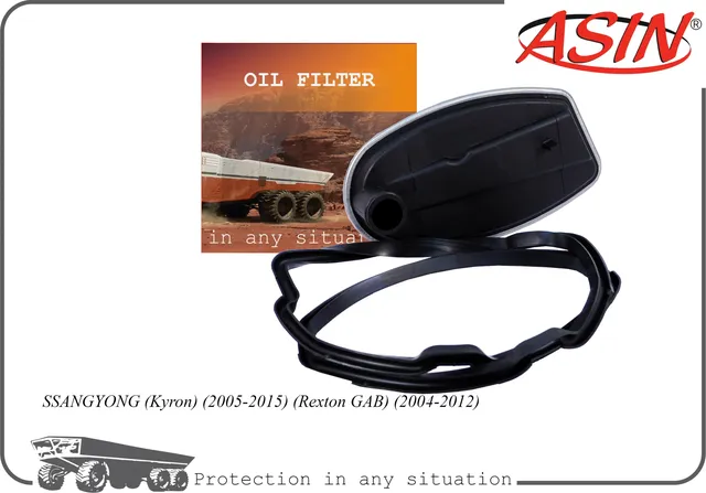 Фильтр масляный АКПП (с прокладкой) (Asin). Артикул ASINFL2349